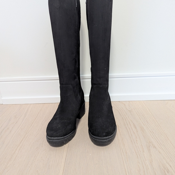 Blondo Black Over the Knee Boots - Picture 2 of 4